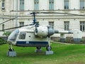 Moldova, Chisinau - 14.10.2022: Russian and soviet helicopter KA-26 in historical museum