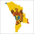 Moldavsko z vysoký riešenie 