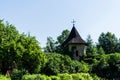 Moldovita Monastery garden