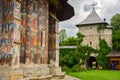 Moldovita Monastery, Romania. Royalty Free Stock Photo