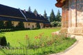 The Moldovita Monastery, Romania. One of Romanian Orthodox monasteries in southern Bucovina