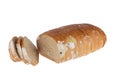 Moldy sliced bread loaf Royalty Free Stock Photo