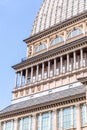 The Mole Antonelliana, a major landmark building in Turin, Italy