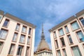 The Mole Antonelliana, a major landmark building in Turin, Italy