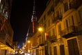 Mole Antonelliana by night view form the street