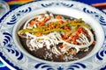 Mole Mexicano, Poblano mole ingredients, mexican spicy food traditional in Mexico
