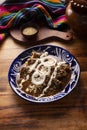 Mole Poblano Enchiladas Mexico Royalty Free Stock Photo