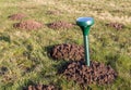 Mole repeller Royalty Free Stock Photo