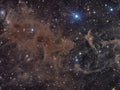 Molecular Clouds in Cepheus Royalty Free Stock Photo