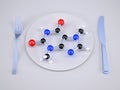 Molecular food concepts Royalty Free Stock Photo