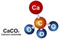 Molecular formula of calcium carbonate