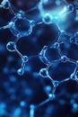 Molecular Structure Royalty Free Stock Photo