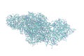 Molecular structure of shiga toxin. Shiga toxin produced by bacteria Shigella, which cause food-borne infection