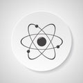 Molecule atom icon vector illustration
