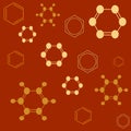 Molecule benzene