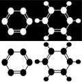 Molecule benzene