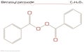 Molecule of Benzoyl peroxide