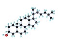 Molecule Cholesterol 3D Chemistry