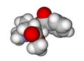 Molecule of cocaine