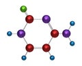 Molecule of cytosine