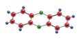 Molecule of dioxin