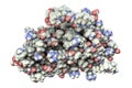Molecule of human erythropoietin