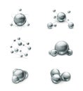 Molecule icon set