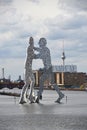 MOLECULE MAN sculpture IN BERLIN