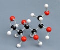 Monosaccaride molecule model