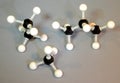Molecule models of some alcanes.