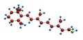 Molecule of retinol