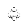 Sketch icon - Molecules