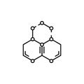 molecules icon. Element of physics science for mobile concept and web apps icon. Thin line icon for website design and development Royalty Free Stock Photo