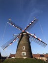 Molen van Verbeek with carnaval flag