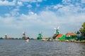 Molens at the Zaanse Schans in Zaandam.