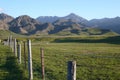 Molesworth valley, picturesque New Zealand Royalty Free Stock Photo