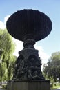 Stockholm, Sweden, September 2022: Molins fountain located in King\'s Garden park.