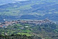 The Molise village of Gualdialfiera, Italy. Royalty Free Stock Photo