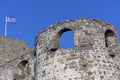 Molivos Castle Lesvos Greece Royalty Free Stock Photo