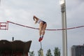 MOLLY CAUDERY GBR on the pole vault final in the IAAF World U20 Championship Tampere, Finland 12th