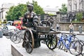 Molly Malone statue, Dublin, Ireland Royalty Free Stock Photo