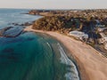 Mollymook beach during sunrise, South Coast, NSW, Australia.