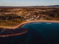 Mollymook beach during sunrise, South Coast, NSW, Australia.