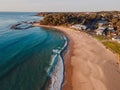 Mollymook beach during sunrise, South Coast, NSW, Australia.