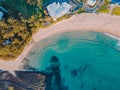 Mollymook beach during sunrise, South Coast, NSW, Australia.