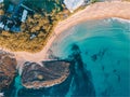 Mollymook beach during sunrise, South Coast, NSW, Australia.