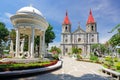 Molo Church in Iloilo City. Panay Island, Philippines