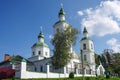 Molodi, Chekhov district, Moscow region, Russia - September, 2019: Church of The Resurrection