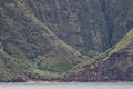 Molokai`s Sea cliffs - Hawaii Royalty Free Stock Photo
