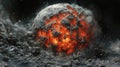 Molten Planet Explosion